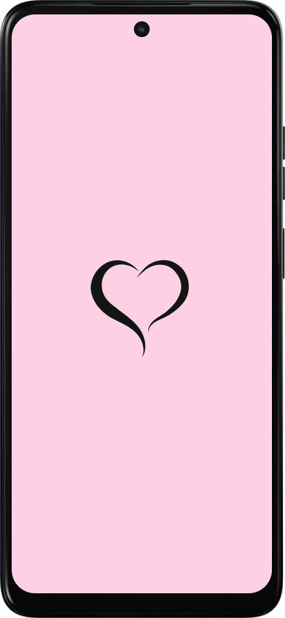 Силіконовий чехол Серце 1 для Motorola Moto E15 - 4730u-4147 изображение 