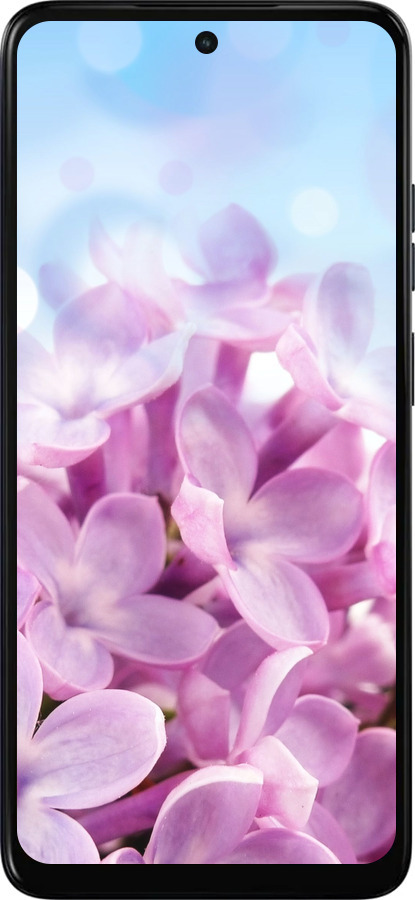 Силиконовый чехол Сирень для Motorola Moto E15 - 527u-4147 изображение 