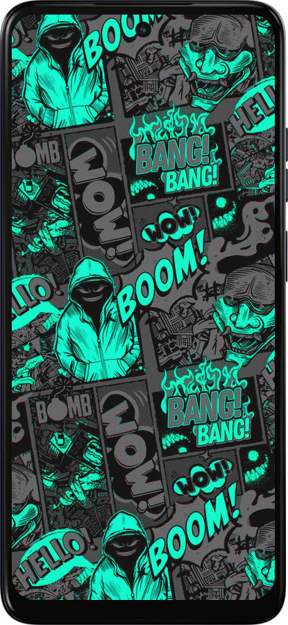 Силіконовий чехол № 5331 для Motorola Moto E15 - 5331u-4147 изображение 