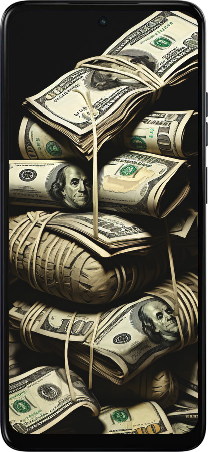 Силіконовий чехол Великі гроші для Motorola Moto G05 - 5666u-3949 изображение 