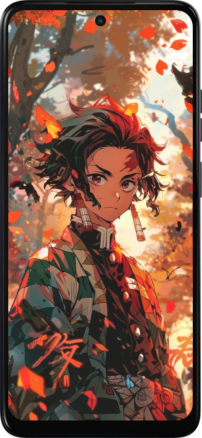 Силиконовый чехол Tanjiro для Motorola Moto E15 - 6130u-4147 изображение 