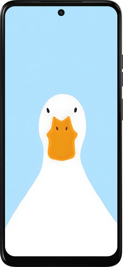 Силиконовый чехол Гусь для Motorola Moto E15 - 6350u-4147 изображение 