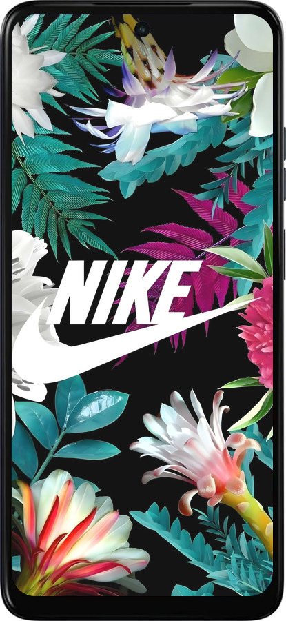 Силиконовый чехол Nike для Motorola Moto E15 - 6378u-4147 изображение 