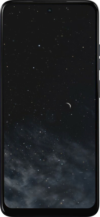 Силиконовый чехол Ночное небо для Motorola Moto G05 - 6451u-3949 изображение 