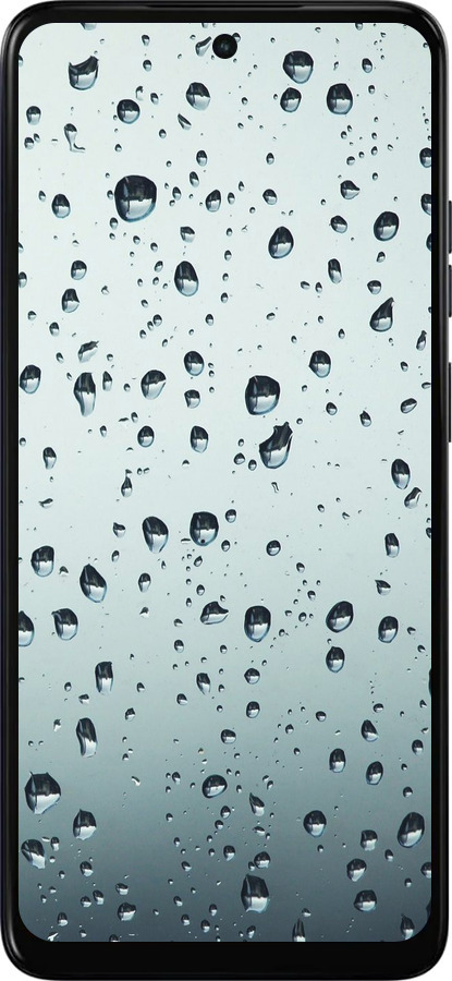 Силиконовый чехол Стекло в каплях для Motorola Moto E15 - 848u-4147 изображение 