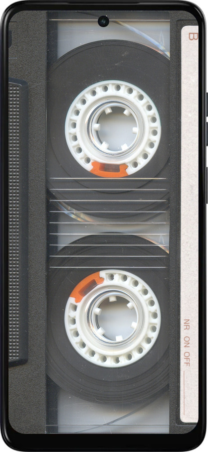 Силіконовий чехол Касета  для Motorola Moto G05 - 876u-3949 изображение 