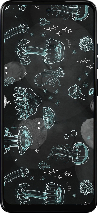 Силиконовый чехол Медузы для Motorola Moto G05 - 906u-3949 изображение 