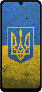 Силиконовый чехол Флаг и герб Украины 2 для Motorola Moto G06 - 378u-4187 изображение 