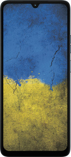 Силиконовый чехол Флаг Украины 2 для Motorola Moto G06 - 401u-4187 изображение 