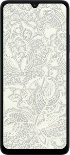 Силиконовый чехол Белое кружево для Motorola Moto G06 - 4383u-4187 изображение 