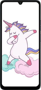 Силиконовый чехол Единорог для Motorola Moto G06 - 4702u-4187 изображение 