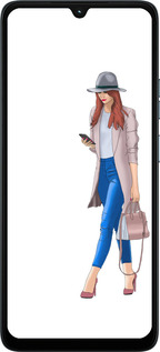Силиконовый чехол Девушка 1 для Motorola Moto G06 - 4751u-4187 изображение 