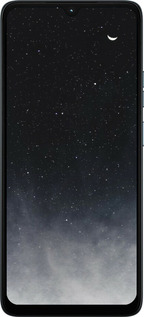 Силиконовый чехол Сині хмари, Синій місяць для Motorola Moto G06 - 6396u-4187 изображение 