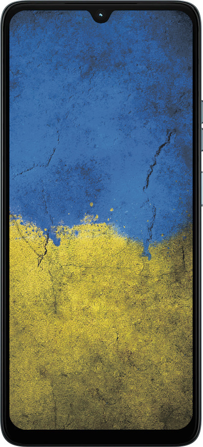Силиконовый чехол Флаг Украины 2 для Motorola Moto G06 - 401u-4187 изображение 