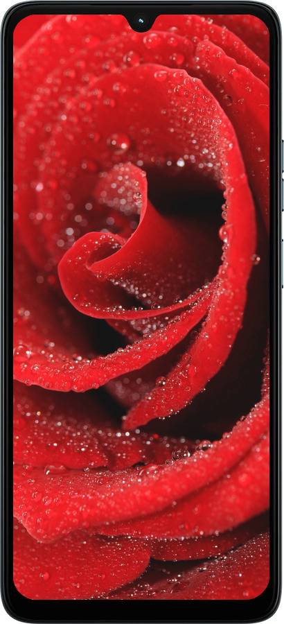 Силиконовый чехол Красная роза для Motorola Moto G06 - 529u-4187 изображение 