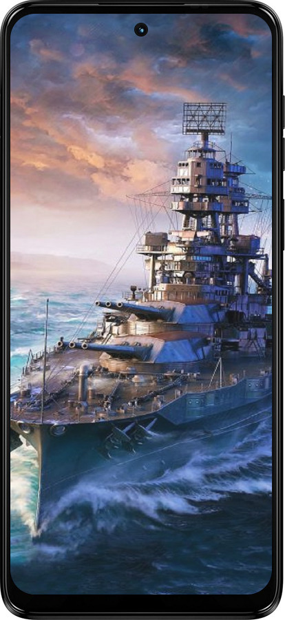 TPU чехол Військовий корабель, world of tanks, wargaming для Motorola Moto G14 - 6461b-3197 изображение 