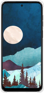 Силикон с усиленными углами чехол Горная идиллия ночной пейзаж для Motorola Moto G14 - 6488sp-3197 изображение 