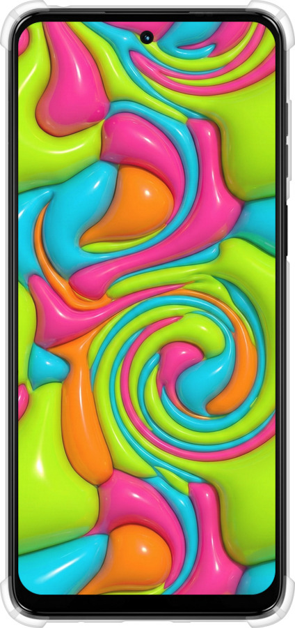 Силикон с усиленными углами чехол Y2K Jelly Dream для Motorola Moto G14 - 6780sp-3197 изображение 