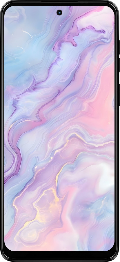 Силиконовый чехол Нежный мрамор для Motorola Moto G14 - 6310u-3197 изображение 