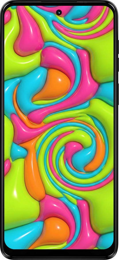 Силиконовый чехол Y2K Jelly Dream для Motorola Moto G14 - 6780u-3197 изображение 