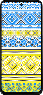 Силиконовый чехол Вышиванка 40 для Motorola Moto G15 Power - 1174u-4044 изображение 