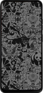 Силиконовый чехол Чёрно-серый стикер бомбинг для Motorola Moto G15 Power - 2432u-4044 изображение 