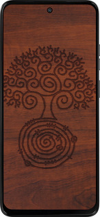 Силиконовый чехол Узор дерева для Motorola Moto G15 Power - 4119u-4044 изображение 