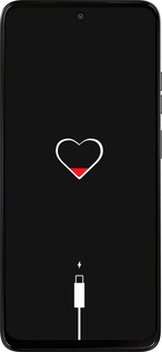 Силіконовий чехол Підзарядка серця для Motorola Moto G15 Power - 4274u-4044 изображение 