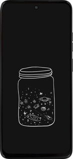 Силиконовый чехол Космос в банке для Motorola Moto G15 Power - 4297u-4044 изображение 