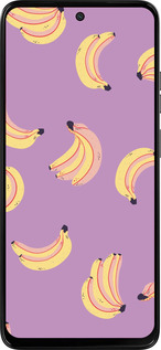 Силиконовый чехол Бананы для Motorola Moto G15 Power - 4312u-4044 изображение 