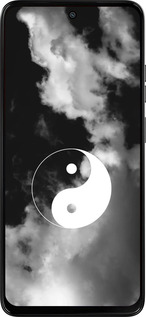 Силиконовый чехол Инь и Янь для Motorola Moto G15 Power - 4389u-4044 изображение 