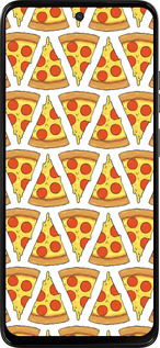 Силіконовий чехол Піца для Motorola Moto G15 Power - 4408u-4044 изображение 