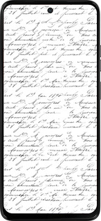 Силиконовый чехол Прописной шрифт для Motorola Moto G15 Power - 4475u-4044 изображение 