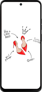 Силиконовый чехол Женщина для Motorola Moto G15 Power - 4599u-4044 изображение 