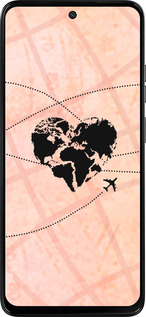 Силиконовый чехол Путешествуй для Motorola Moto G15 Power - 4607u-4044 изображение 