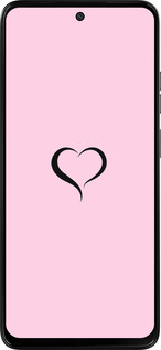 Силіконовий чехол Серце 1 для Motorola Moto G15 Power - 4730u-4044 изображение 