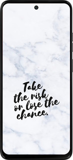 Силиконовый чехол Рискнуть или потерять шанс для Motorola Moto G15 Power - 4866u-4044 изображение 