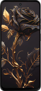 Силиконовый чехол Роза 3 для Motorola Moto G15 Power - 5552u-4044 изображение 