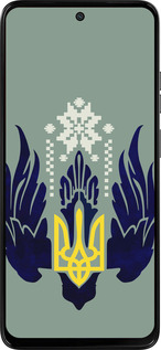 Силиконовый чехол Тризуб с крыльями для Motorola Moto G15 Power - 5640u-4044 изображение 