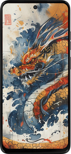 Силіконовий чехол Гнів дракона для Motorola Moto G15 Power - 6112u-4044 изображение 