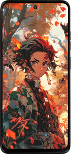 Силиконовый чехол Tanjiro для Motorola Moto G15 Power - 6130u-4044 изображение 