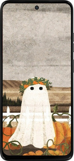 Силиконовый чехол Призрак для Motorola Moto G15 Power - 6245u-4044 изображение 