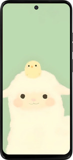 Силиконовый чехол Барашек и ципленок для Motorola Moto G15 Power - 6369u-4044 изображение 