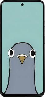 Силиконовый чехол Голубь для Motorola Moto G15 Power - 6388u-4044 изображение 