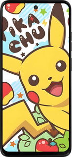 Силиконовый чехол Пикачу 2 для Motorola Moto G15 Power - 6391u-4044 изображение 