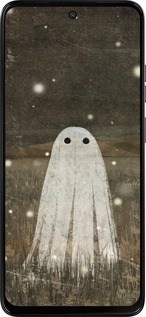 Силиконовый чехол Привидение и светлячки для Motorola Moto G15 Power - 6406u-4044 изображение 