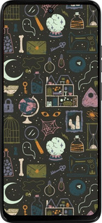 Силиконовый чехол Колдовской принт для Motorola Moto G15 Power - 6425u-4044 изображение 