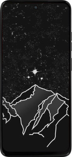 Силиконовый чехол Минималистический горный пейзаж для Motorola Moto G15 Power - 6438u-4044 изображение 