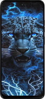 Силиконовый чехол Ледяной леопард для Motorola Moto G15 Power - 6460u-4044 изображение 