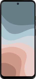 Силіконовий чехол З синіми та рожевими хвилями в стилі ретро для Motorola Moto G15 Power - 6532u-4044 изображение 